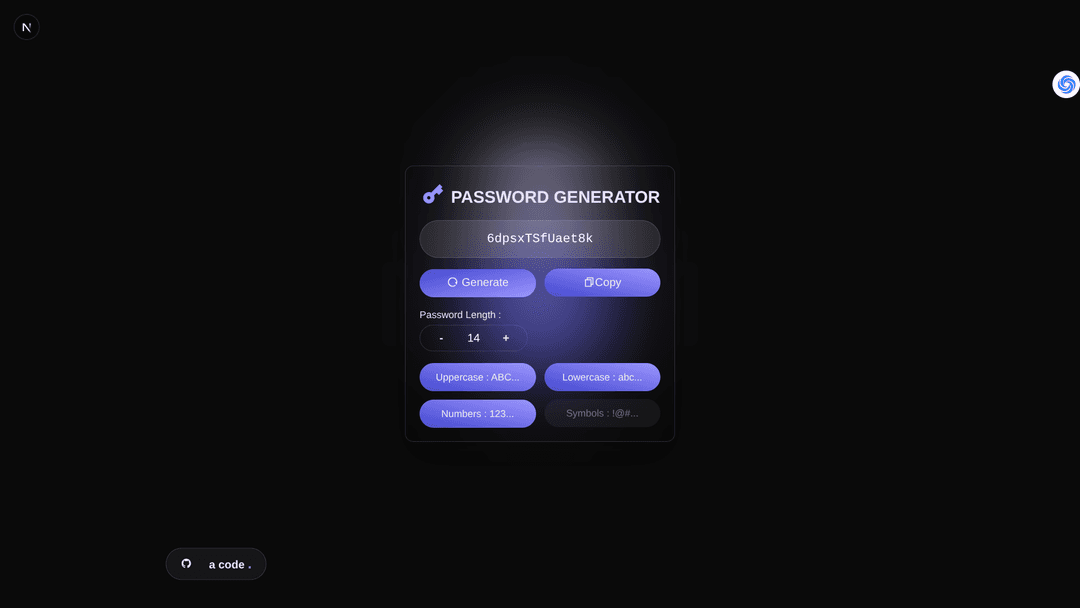 Password Generator