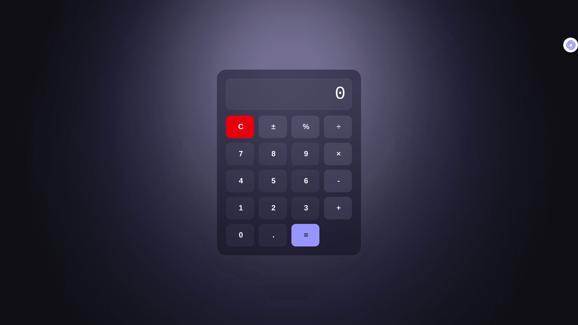calculatrice project preview